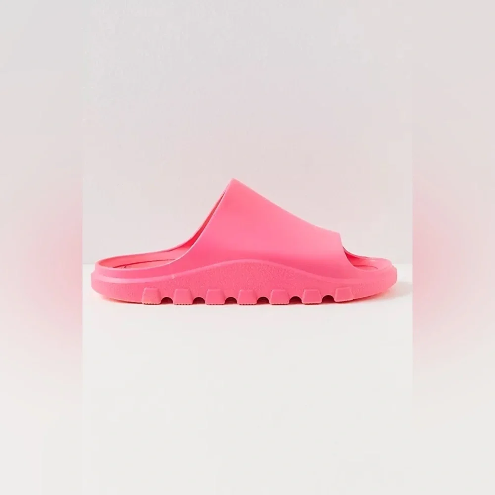 Free People Movement Halftime Slides- Hot Pink- New EU 35/36